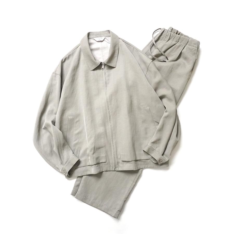 STILL BY HAND スティルバイハンド / PT08261 - SAGE ピグメントプリント イージーパンツ Pigment print easy pants | STILL BY HAND | 09