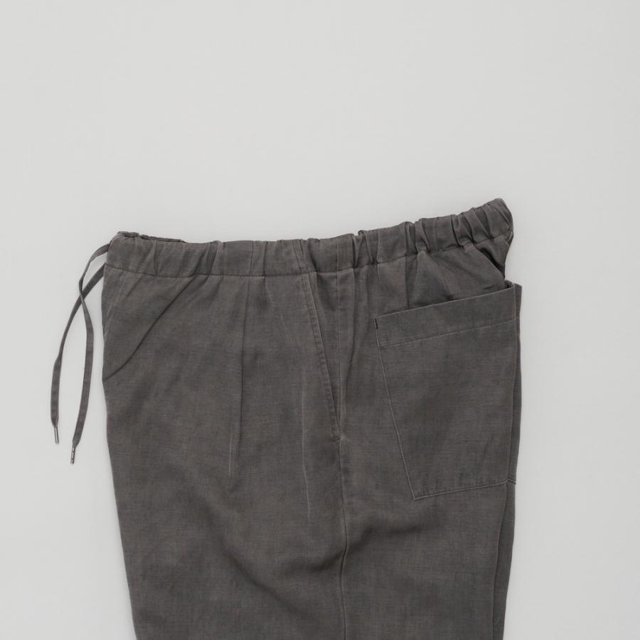 STILL BY HAND スティルバイハンド / PT08261 - BLACK ピグメントプリント イージーパンツ Pigment print easy pants | STILL BY HAND | 02