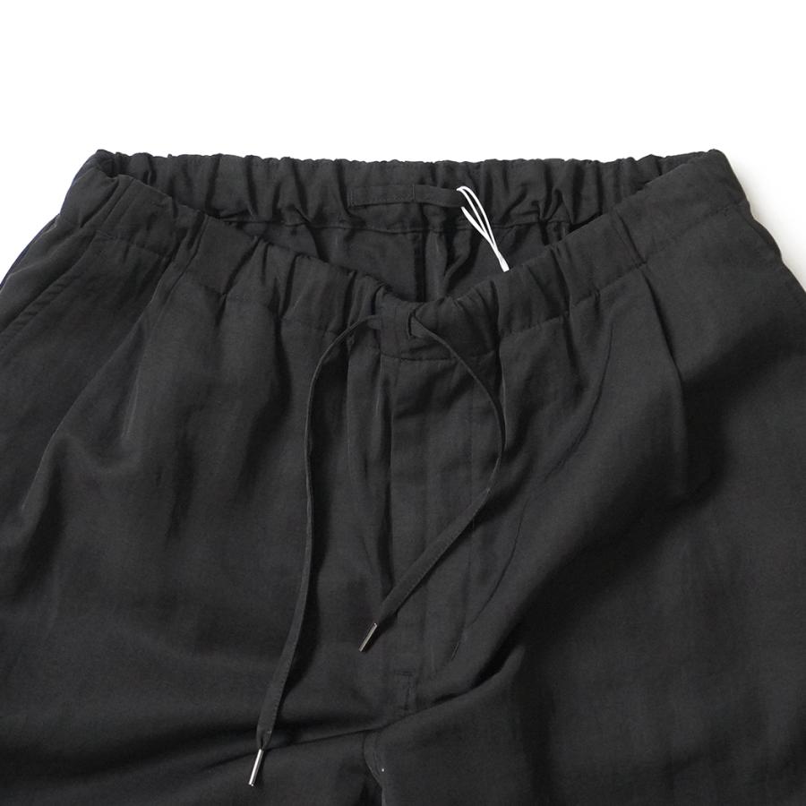 STILL BY HAND スティルバイハンド / PT08261 - BLACK ピグメントプリント イージーパンツ Pigment print easy pants | STILL BY HAND | 03