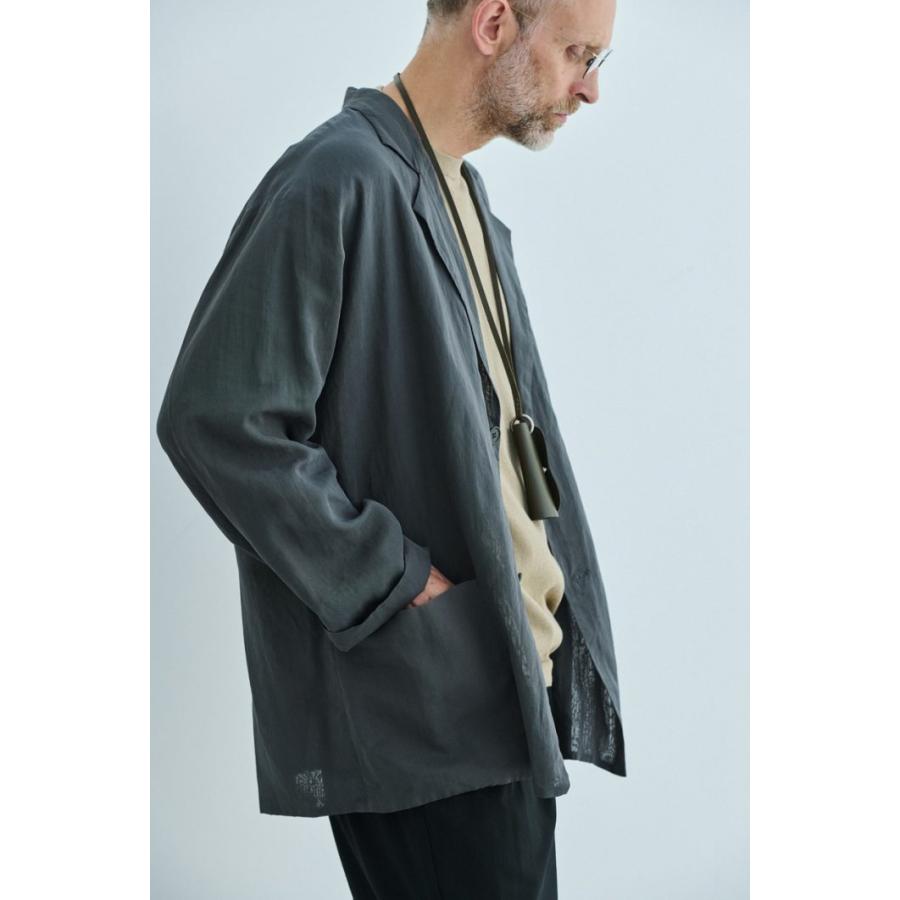 STILL BY HAND / KN02261 - KHAKI BEIGE 半袖ニットTシャツ Half sleeve knit t-shirt | STILL BY HAND | 05