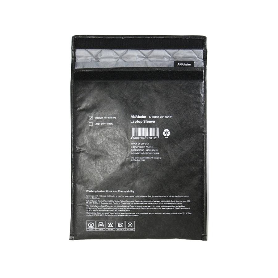 ANAheim Laptop Sleeve 13inch - Black アナハイム ラップトップ スリーブ - 13インチ ブラック |  | 02