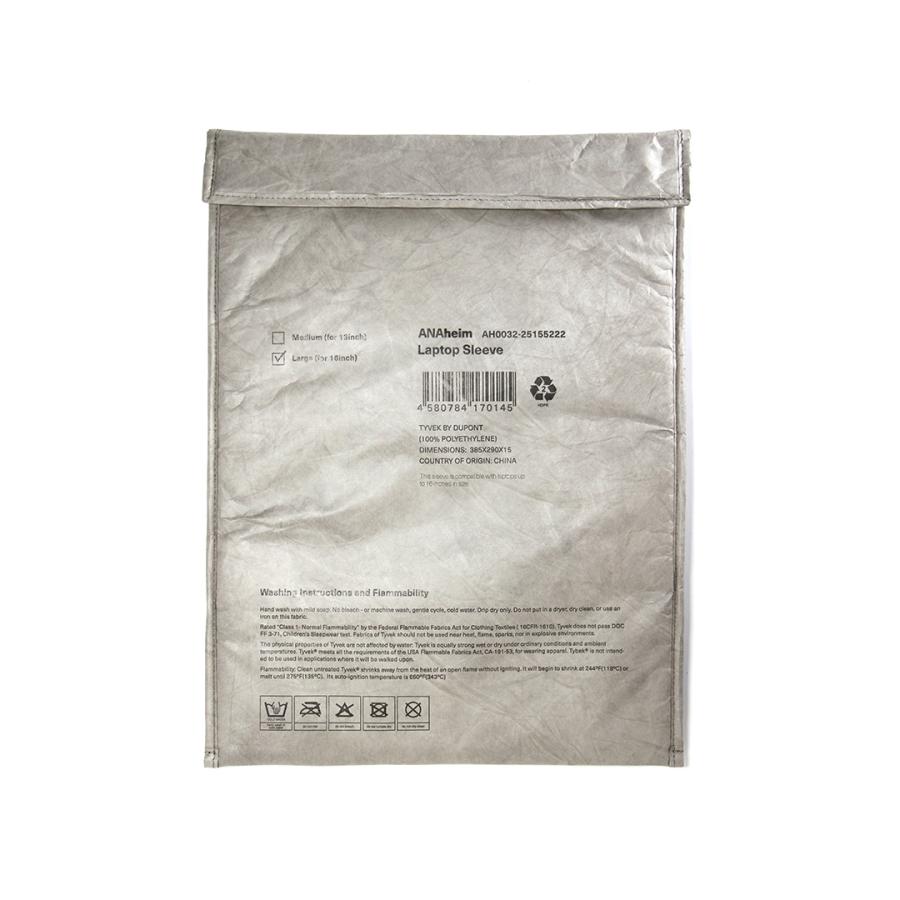 ANAheim Laptop Sleeve 16inch - Gray アナハイム ラップトップ スリーブ - 16インチ グレー |  | 01