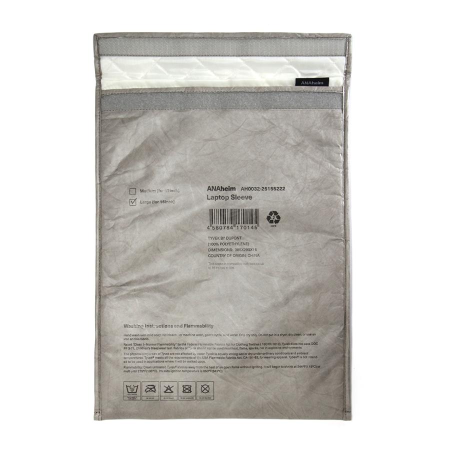 ANAheim Laptop Sleeve 16inch - Gray アナハイム ラップトップ スリーブ - 16インチ グレー |  | 02