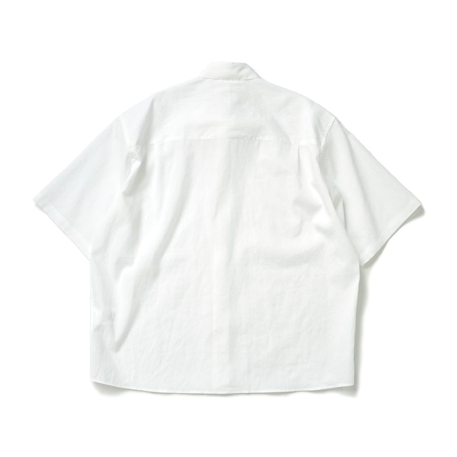 STILL BY HAND スティルバイハンド / SH08261 - WHITE ハーフスリーブ コットンシャツ Half sleeve cotton shirt | STILL BY HAND | 01