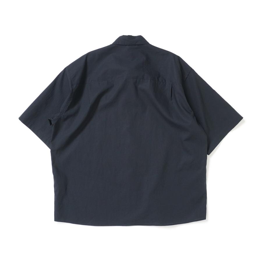 STILL BY HAND スティルバイハンド / SH08261 - NAVY ハーフスリーブ コットンシャツ Half sleeve cotton shirt | STILL BY HAND | 01