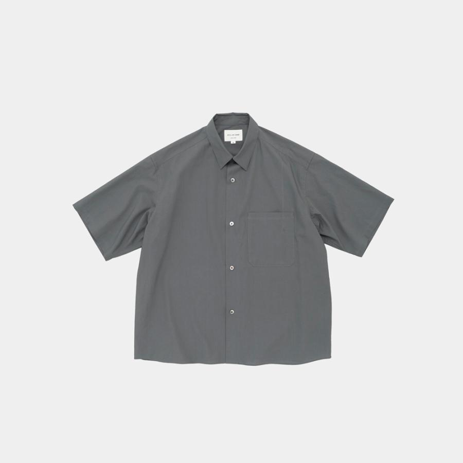 STILL BY HAND スティルバイハンド / SH08261 - GREY ハーフスリーブ コットンシャツ Half sleeve cotton shirt | STILL BY HAND