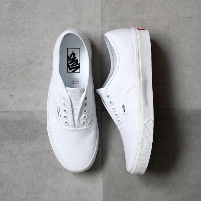 VANS / Authentic Gore - White/White VN000VA9WWW ヴァンズ オーセンティック ゴア ホワイト | VANS