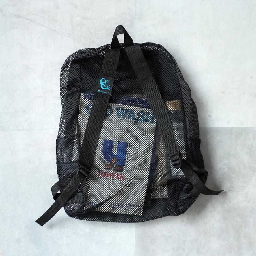 CLAY CREEK ATHLETICS / MESH-PAK - BLACK クレイクリークアスレチックス メッシュパック アメリカ製 Made in USA |  | 02