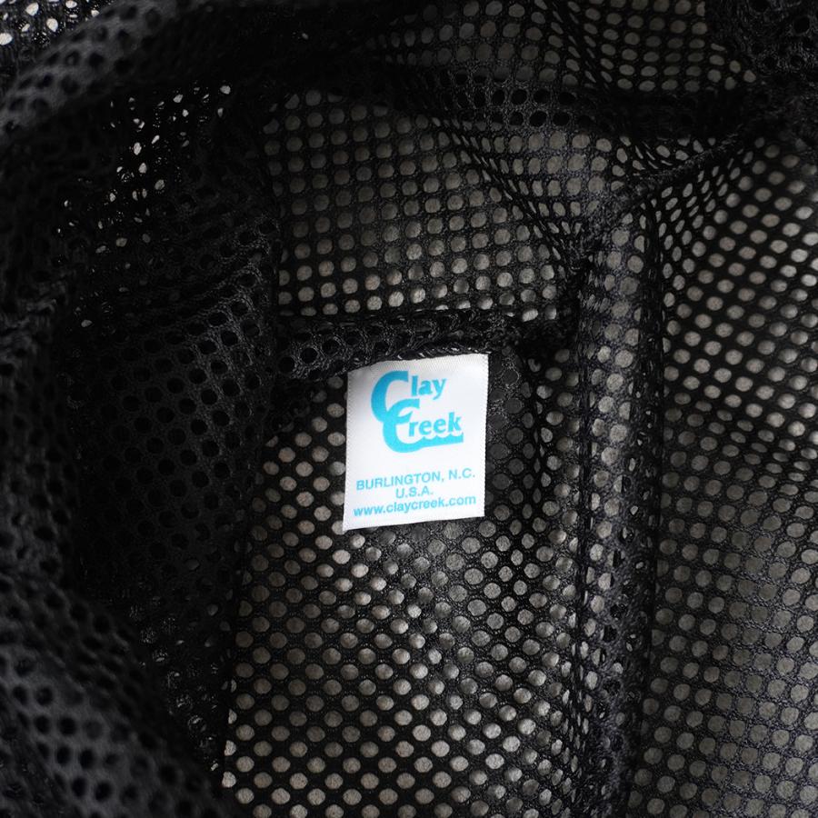 CLAY CREEK ATHLETICS / RUCKSACK - BLACK クレイクリークアスレチックス メッシュリュックサック アメリカ製 Made in USA |  | 04