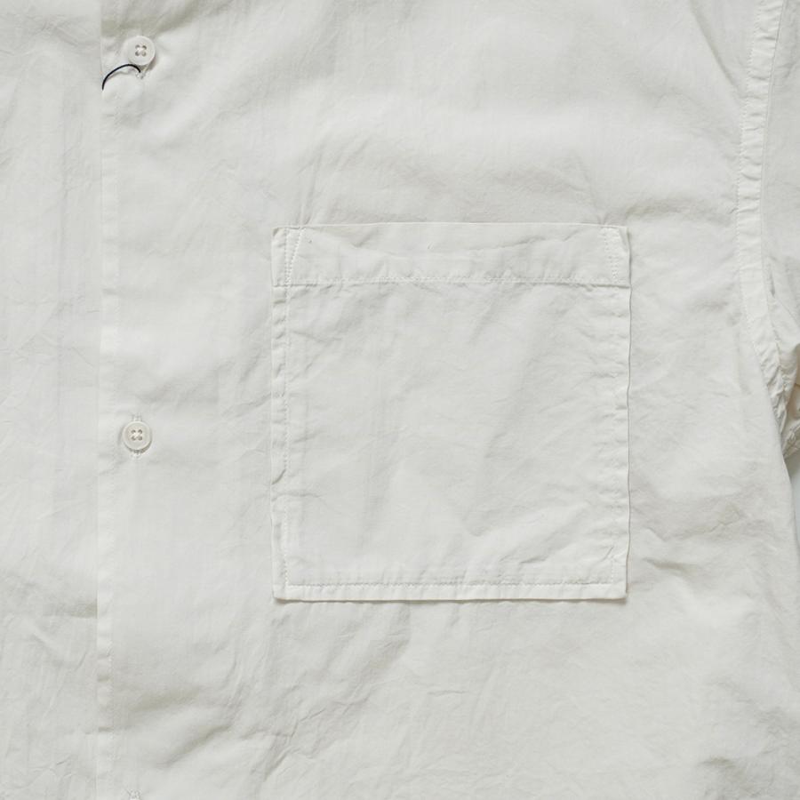 kontor / KON-SH04261 - ECRU オーバーサイズド 半袖シャツ Oversized stitching shirt |  | 03