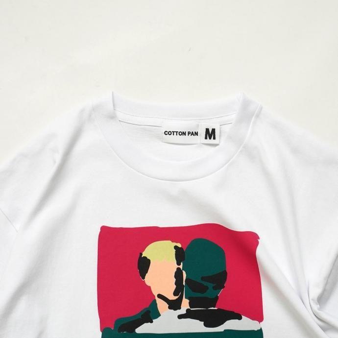 COTTON PAN / 戦場 - WHITE 半袖Tシャツ ホワイト | COTTON PAN | 03