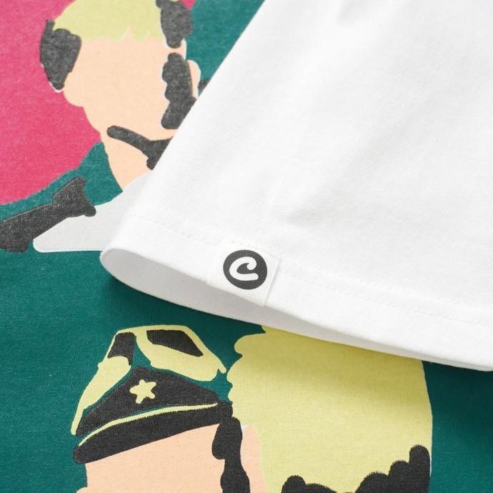 COTTON PAN / 戦場 - WHITE 半袖Tシャツ ホワイト | COTTON PAN | 05