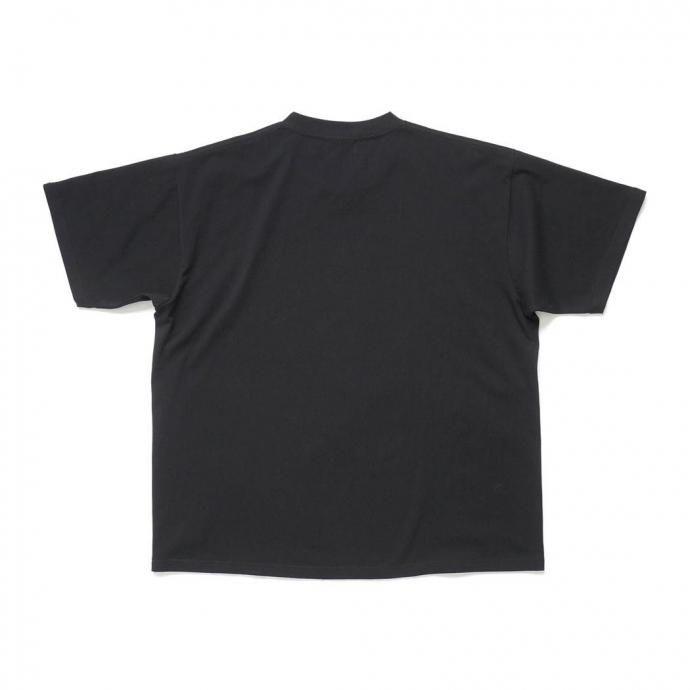 COTTON PAN / 戦場 - BLACK 半袖Tシャツ ブラック | COTTON PAN | 01