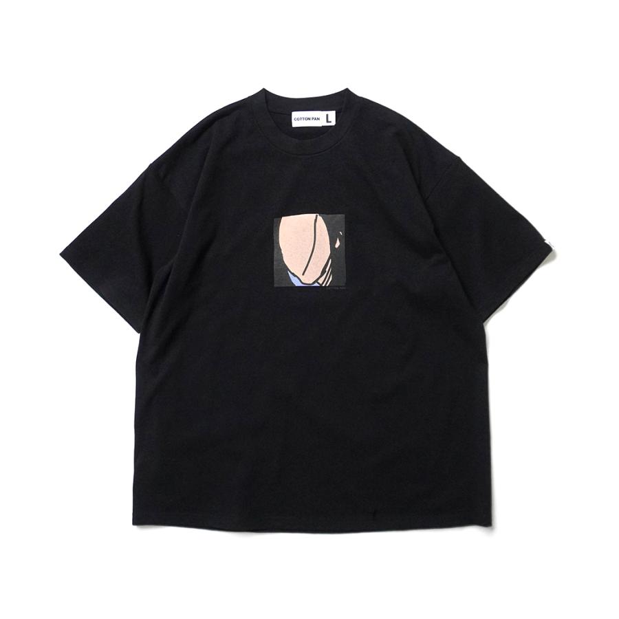 COTTON PAN / FL - BLACK 半袖Tシャツ ブラック | COTTON PAN