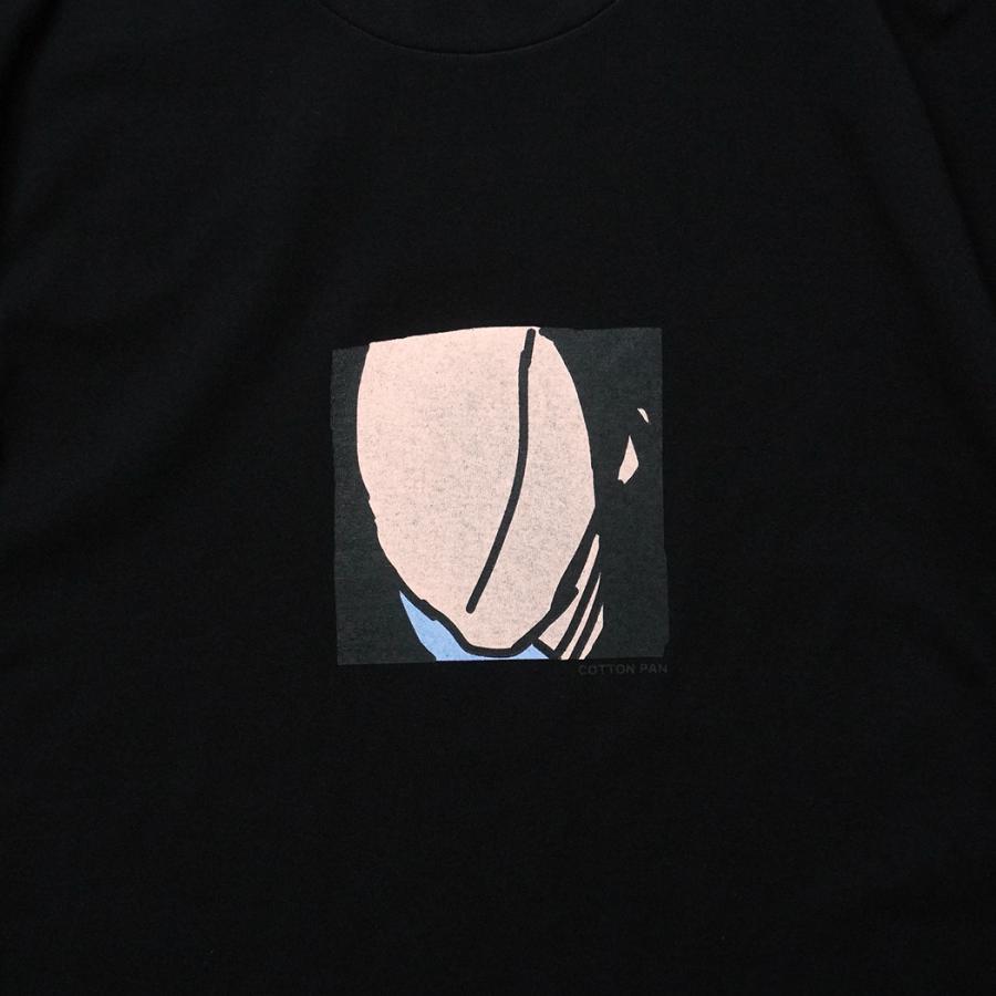 COTTON PAN / FL - BLACK 半袖Tシャツ ブラック | COTTON PAN | 02