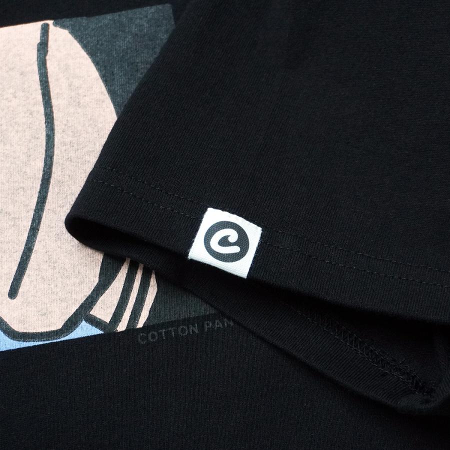COTTON PAN / FL - BLACK 半袖Tシャツ ブラック | COTTON PAN | 05