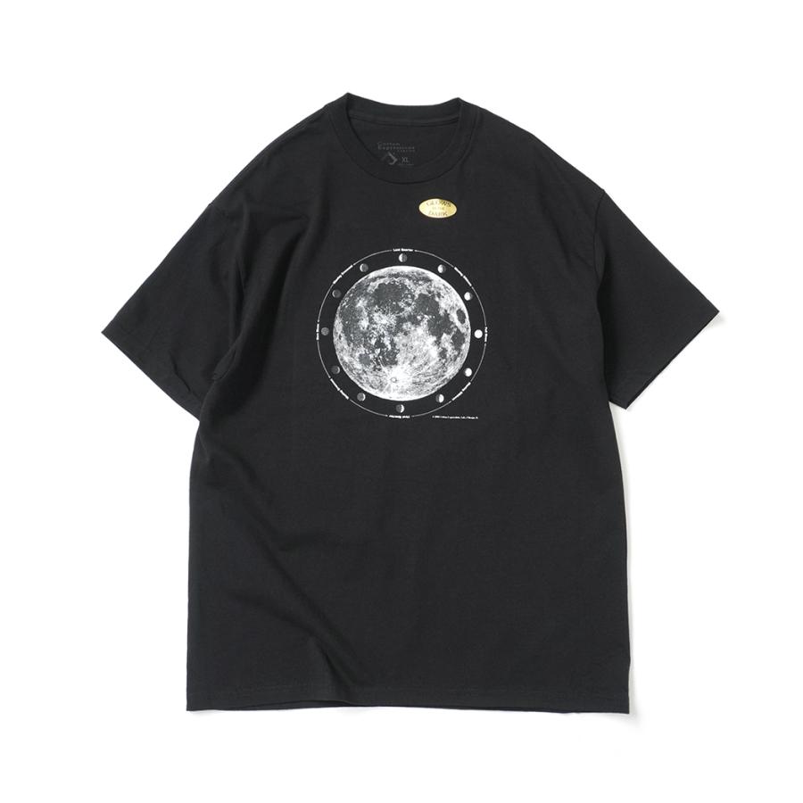 Cotton Expressions / MOON PHASES プリントTシャツ - Black ブラック | 