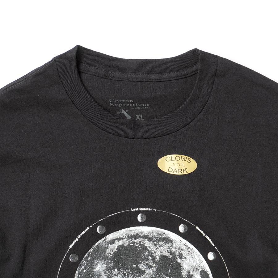 Cotton Expressions / MOON PHASES プリントTシャツ - Black ブラック |  | 02