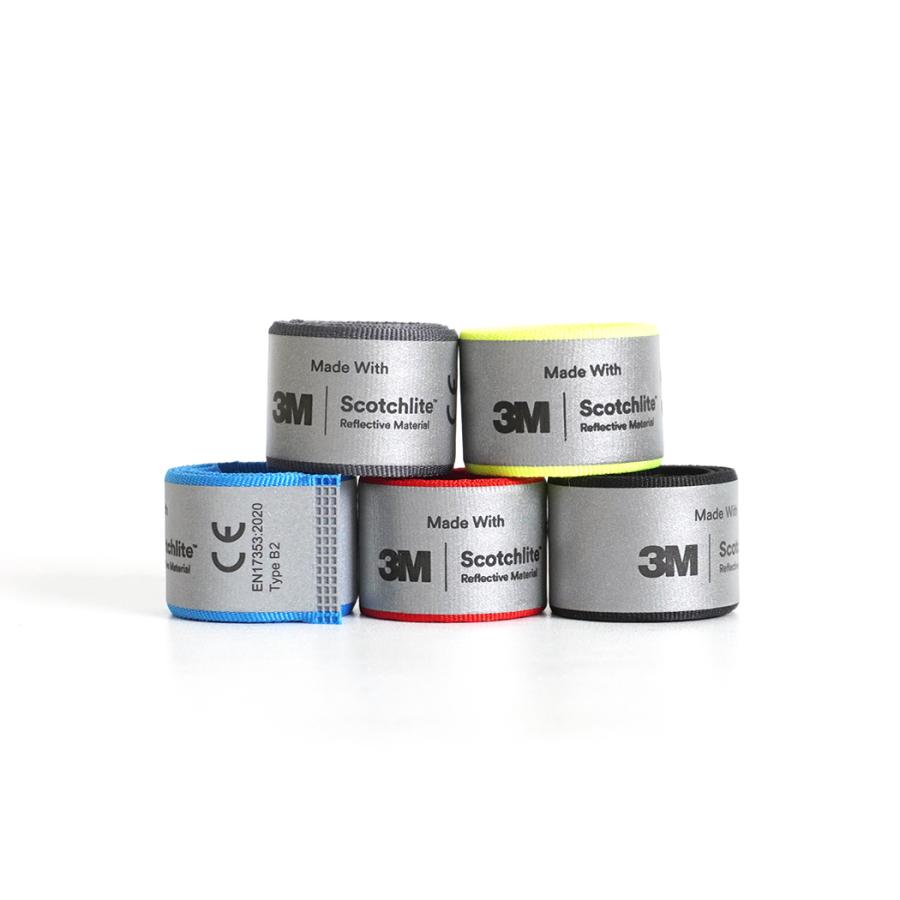 3M リフレクター スラップバンド Salzmann / Slap Wrap - イエロー 生地タイプ | 3M | 07