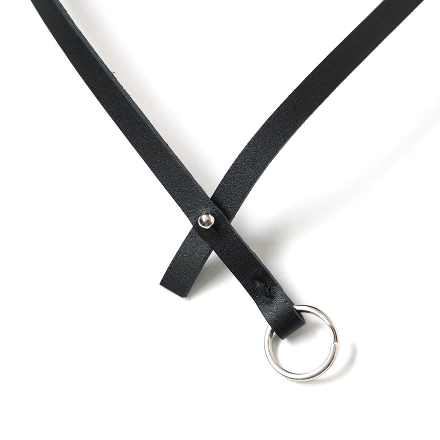 STILL BY HAND スティルバイハンド / GD03262 - BLACK レザー グラスホルダー | STILL BY HAND | 02