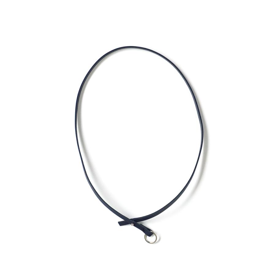 STILL BY HAND スティルバイハンド / GD03262 - NAVY レザー グラスホルダー | STILL BY HAND