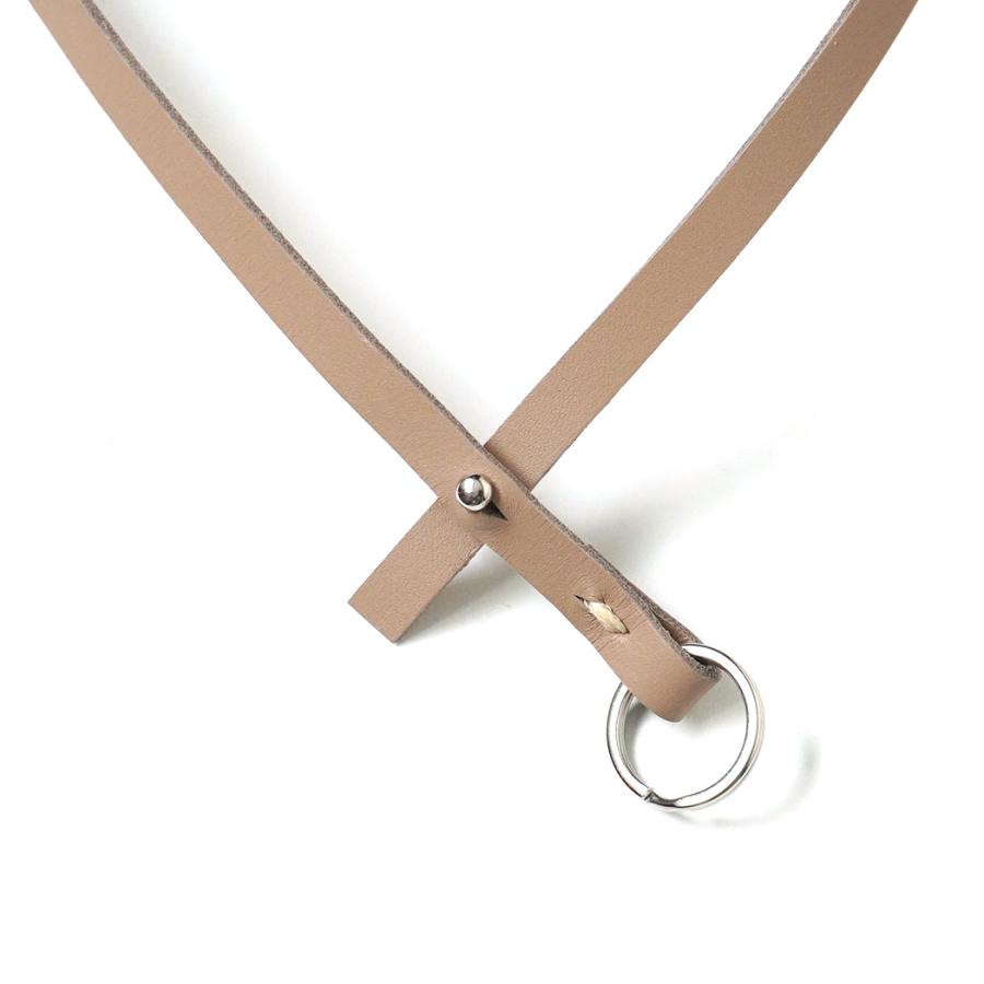 STILL BY HAND スティルバイハンド / GD03262 - TAUPE レザー グラスホルダー | STILL BY HAND | 02