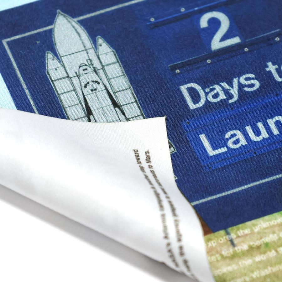 NASA Microfiber cloth - 2 Days to Launch マイクロファイバークロス ツー デイズ トゥ ローンチ | DETAIL | 06