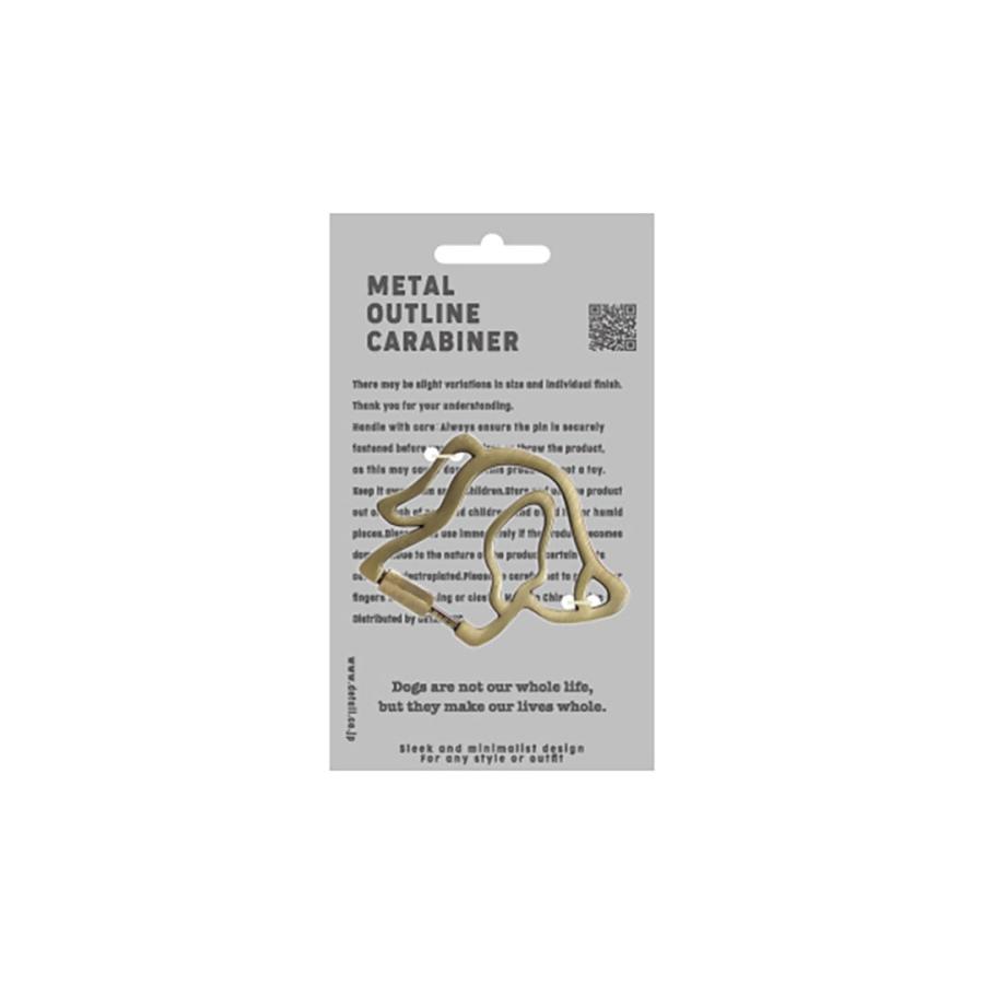 Metal Outline Carabiner - Dog メタル アウトライン カラビナ ドッグ | DETAIL | 06