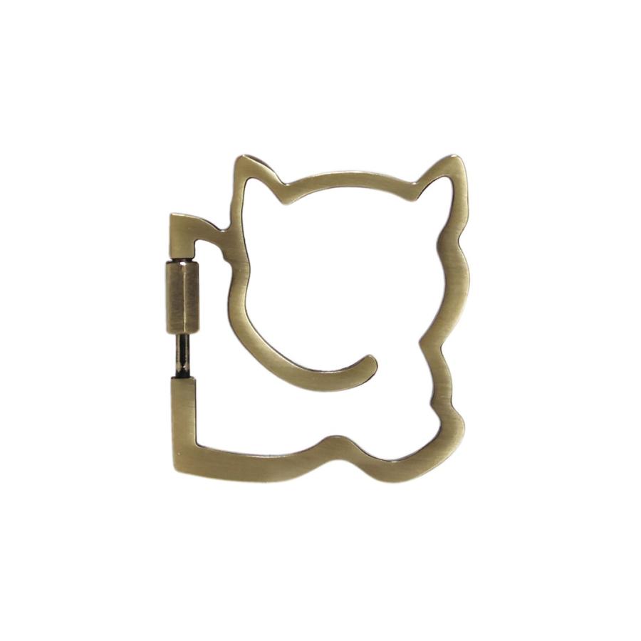 Metal Outline Carabiner - Cat メタル アウトライン カラビナ キャット | DETAIL