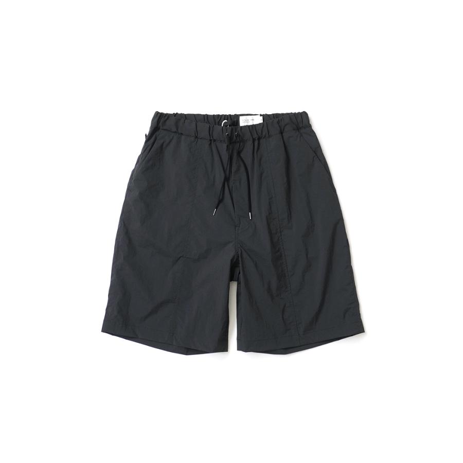 STILL BY HAND スティルバイハンド / PT11262 - CHARCOAL ナイロン／ポリウレタン イージーショーツ | STILL BY HAND