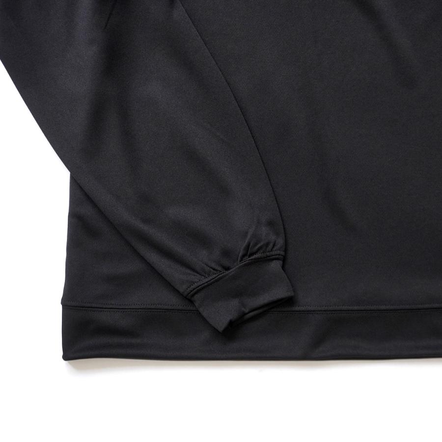 SMOKE T ONE / D-SPORT WEAR / HIGH MOCK DRY SWEATSHIRT - Black ドライメッシュ カットソー ブラック |  | 03