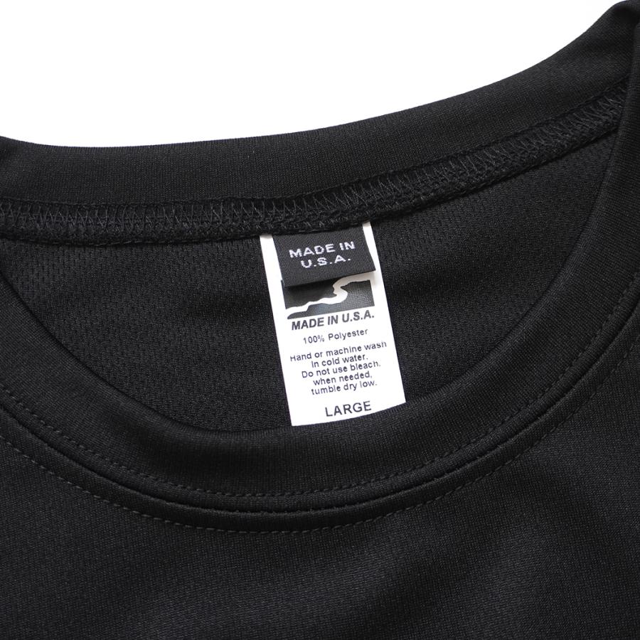 SMOKE T ONE / D-SPORT WEAR / HIGH MOCK DRY SWEATSHIRT - Black ドライメッシュ カットソー ブラック |  | 04