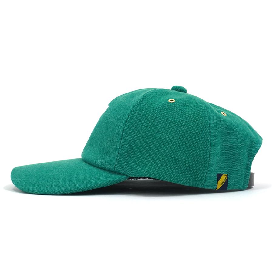 Trad Marks / T LOGO 6P LONG BILL CAP Bio Canvas - Green 6パネル ロングビルキャップ バイオキャンバス イニシャル |  | 01