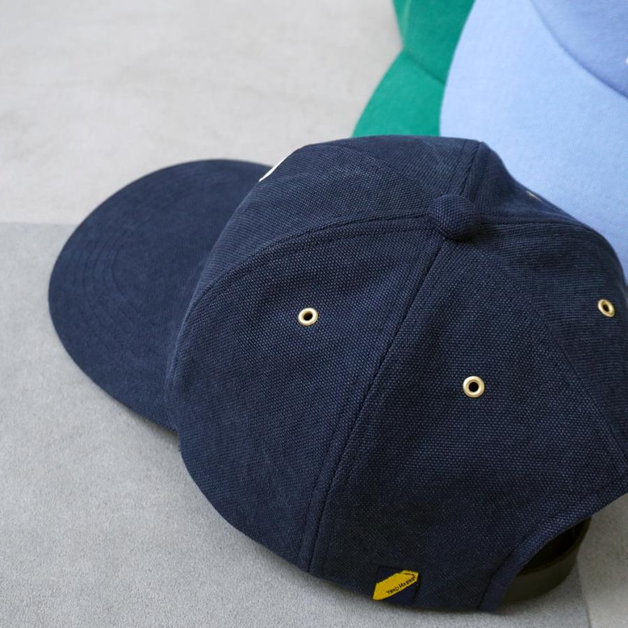 Trad Marks / T LOGO 6P LONG BILL CAP Bio Canvas - Green 6パネル ロングビルキャップ バイオキャンバス イニシャル |  | 04
