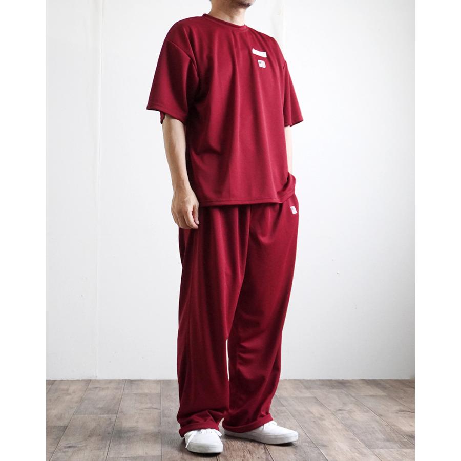 SMOKE T ONE / D-SPORT WEAR / HIGH MOCK DRY TEE - L.Grey ドライメッシュ 半袖Tシャツ ライトグレー |  | 11