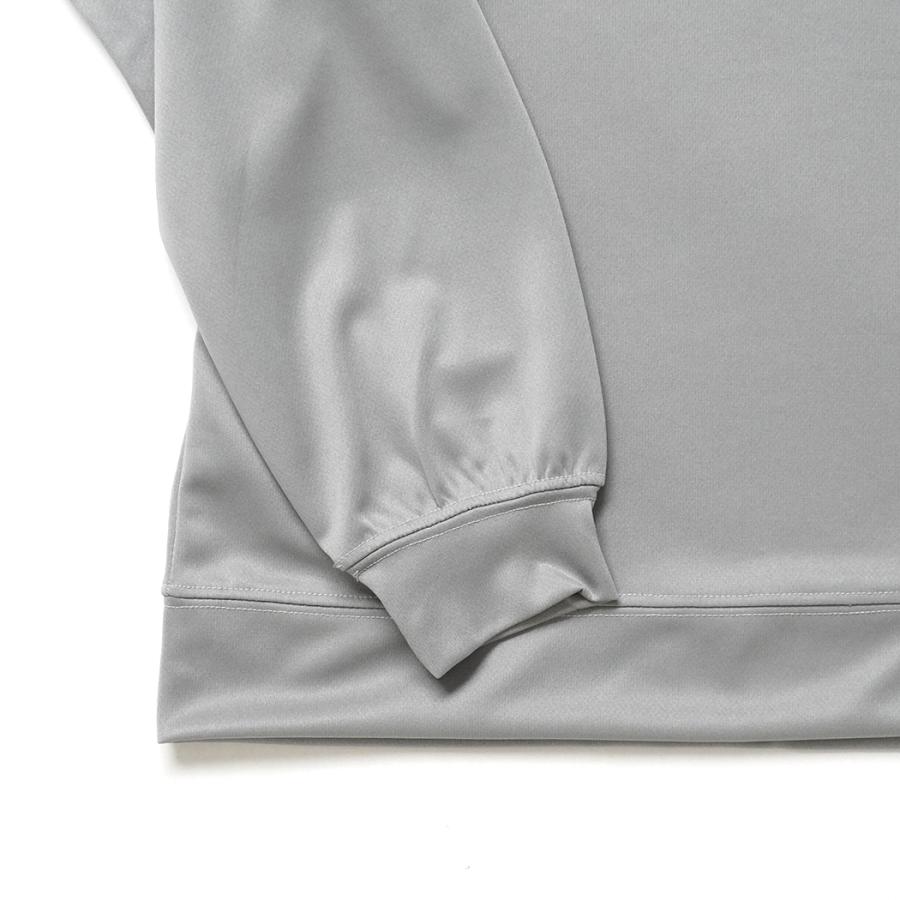 SMOKE T ONE / D-SPORT WEAR / HIGH MOCK DRY SWEATSHIRT - L.Grey ドライメッシュ カットソー ライトグレー |  | 03