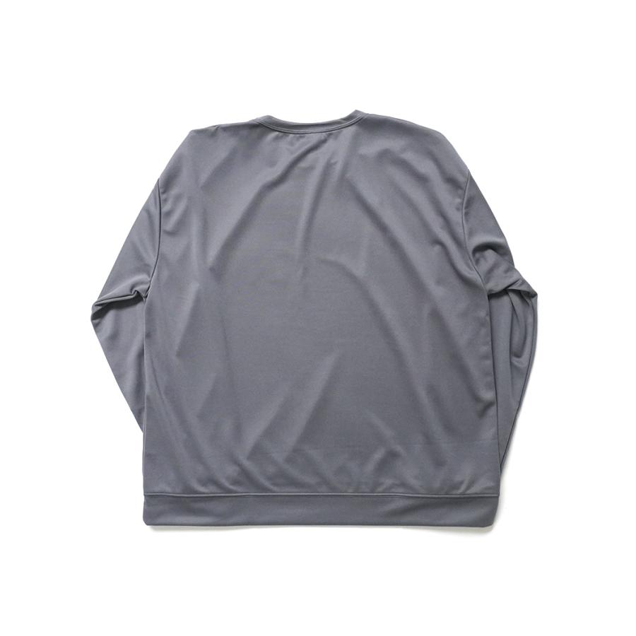 SMOKE T ONE / D-SPORT WEAR / HIGH MOCK DRY SWEATSHIRT - Charcoal ドライメッシュ カットソー チャコール |  | 01