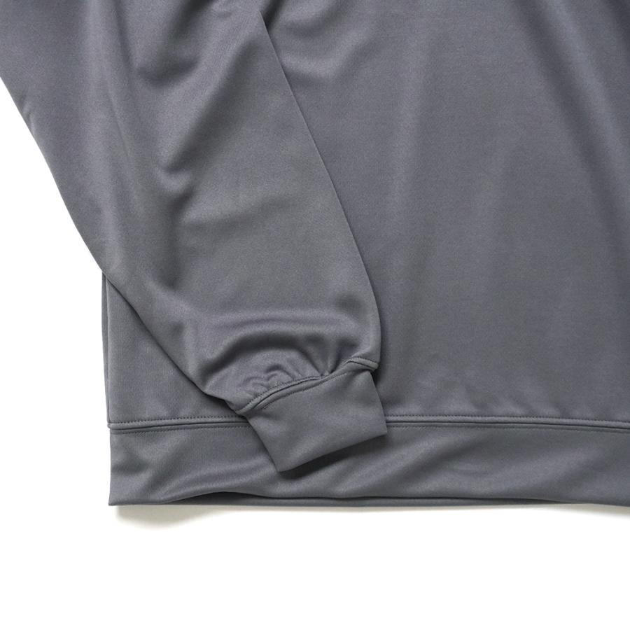 SMOKE T ONE / D-SPORT WEAR / HIGH MOCK DRY SWEATSHIRT - Charcoal ドライメッシュ カットソー チャコール |  | 03