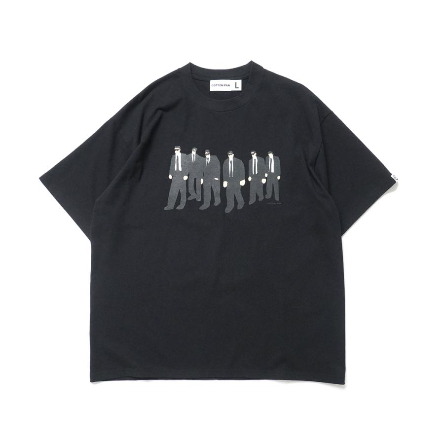 COTTON PAN / DOGS 半袖Tシャツ - BLACK ブラック | COTTON PAN