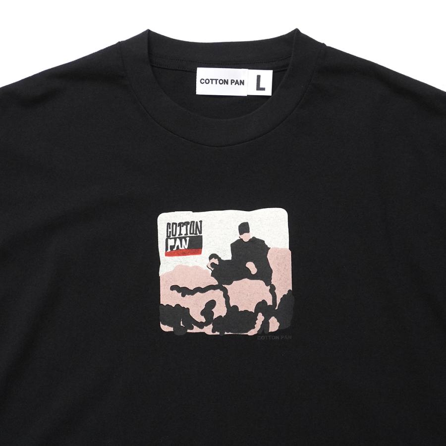 COTTON PAN / Sheep 半袖Tシャツ - BLACK ブラック | COTTON PAN | 01