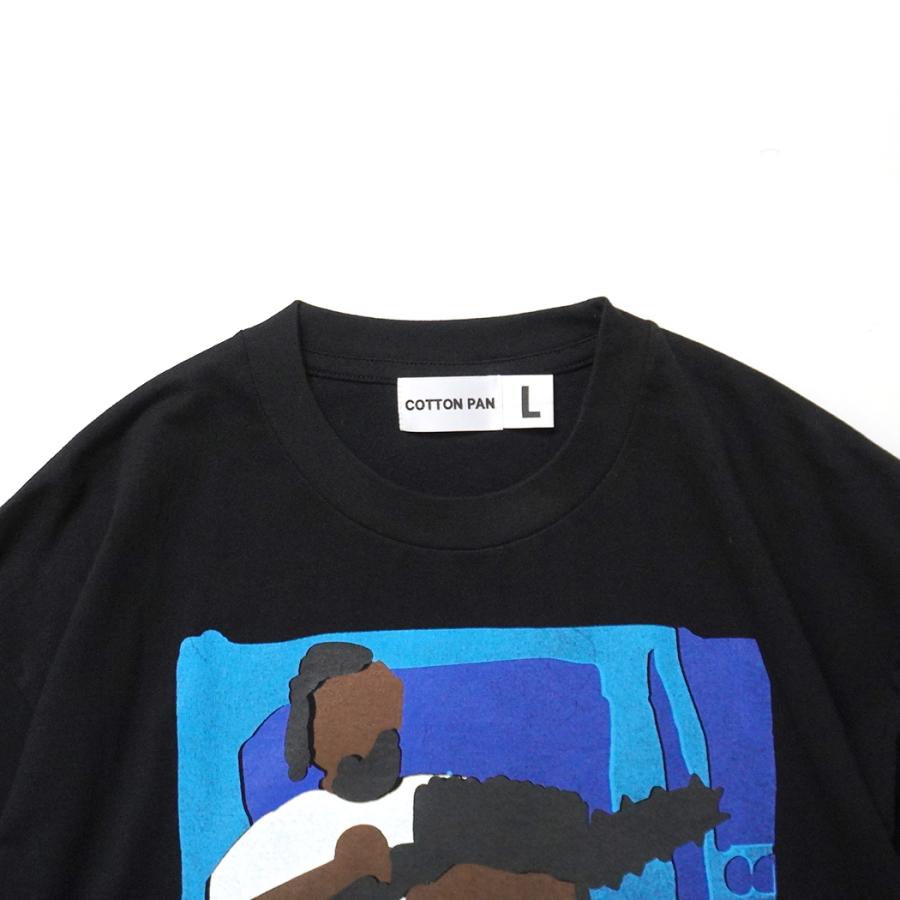 COTTON PAN / BIZ 半袖Tシャツ - BLACK ブラック | COTTON PAN | 02