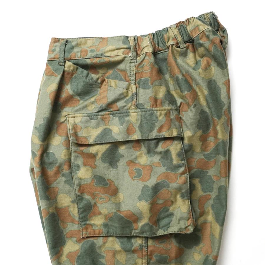 HEXICO / SIDE CARGO SHORTS - DEAD STOCK BACK SATIN FROG SKIN CAMO カーゴショーツ |  | 03