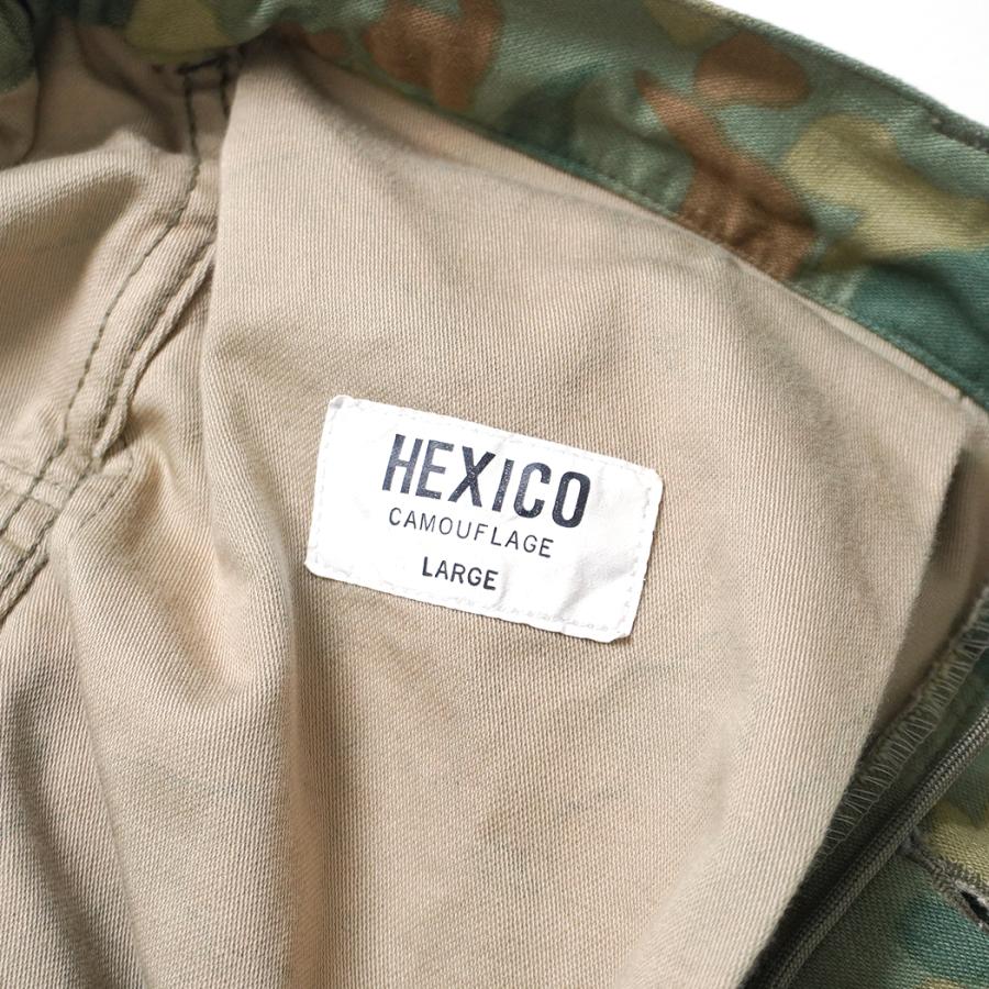 HEXICO / SIDE CARGO SHORTS - DEAD STOCK BACK SATIN FROG SKIN CAMO カーゴショーツ |  | 08