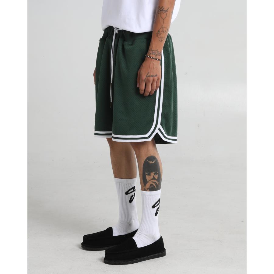 SHAKA WEAR / Retro Basketball Shorts - Green シャカウェア レトロ バスケットボール ショーツ | SHAKA WeAR | 10