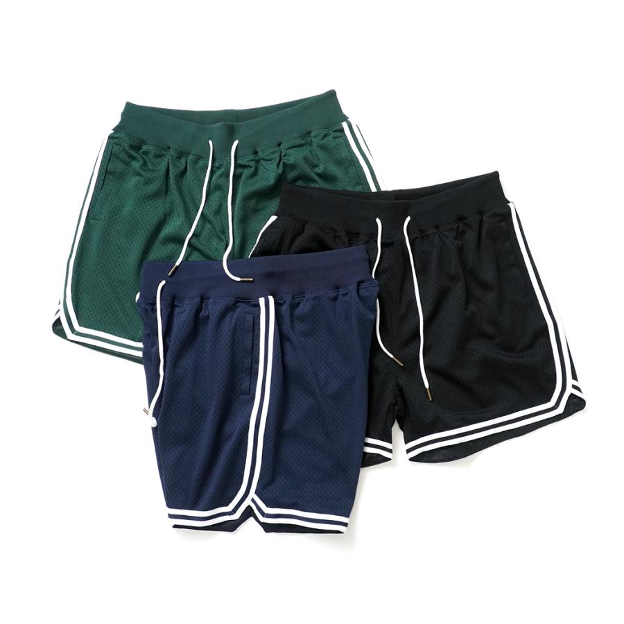 SHAKA WEAR / Retro Basketball Shorts - Green シャカウェア レトロ バスケットボール ショーツ | SHAKA WeAR | 12
