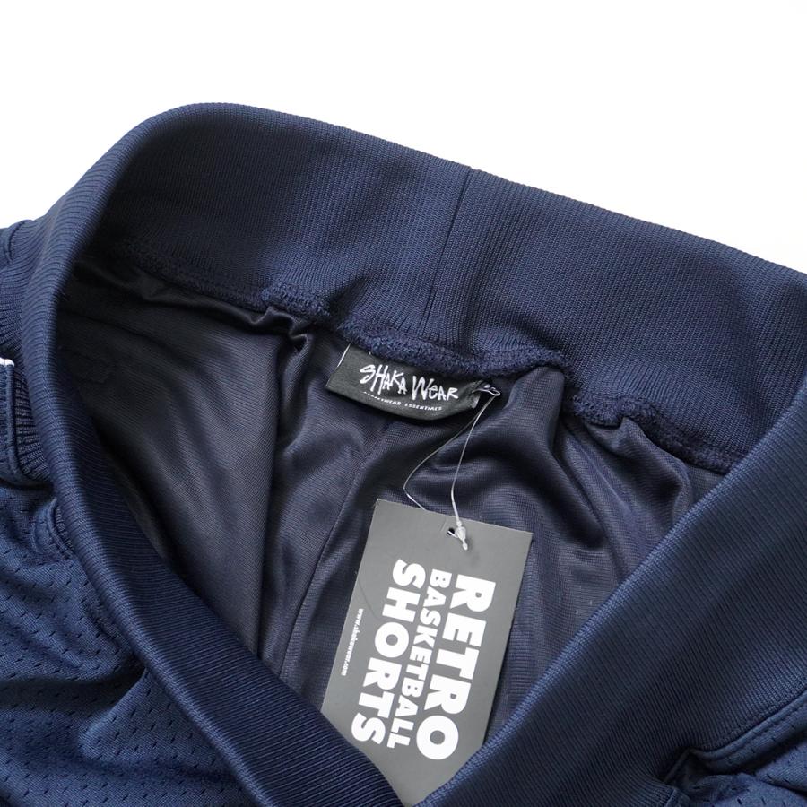 SHAKA WEAR / Retro Basketball Shorts - Navy シャカウェア レトロ バスケットボール ショーツ | SHAKA WeAR | 05