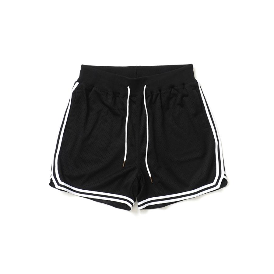 SHAKA WEAR / Retro Basketball Shorts - Black シャカウェア レトロ バスケットボール ショーツ | SHAKA WeAR