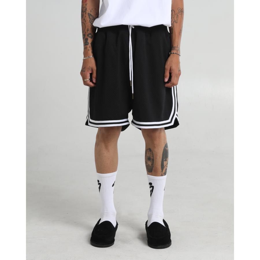 SHAKA WEAR / Retro Basketball Shorts - Black シャカウェア レトロ バスケットボール ショーツ | SHAKA WeAR | 07