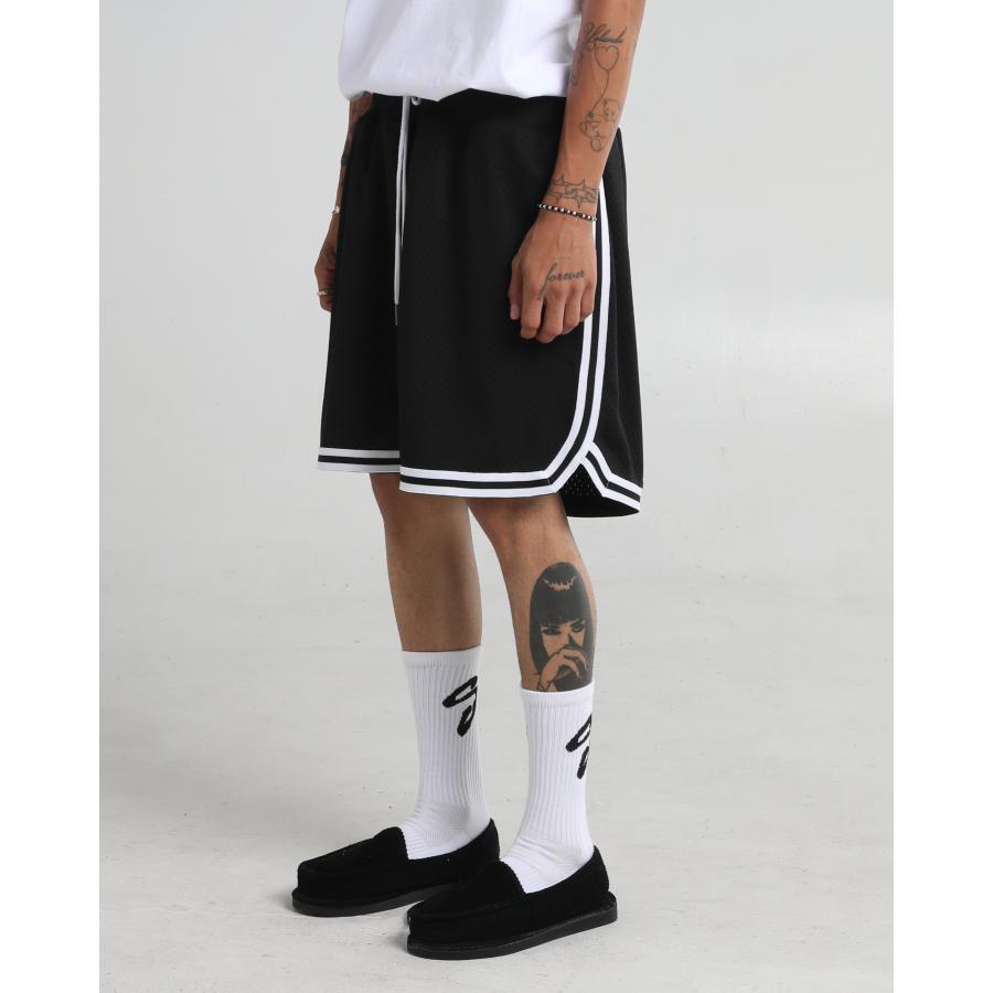 SHAKA WEAR / Retro Basketball Shorts - Black シャカウェア レトロ バスケットボール ショーツ | SHAKA WeAR | 10