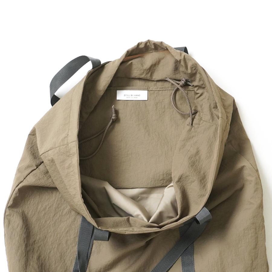 STILL BY HAND スティルバイハンド / GD01262 - KHAKI BEIGE トートバッグ | STILL BY HAND | 03